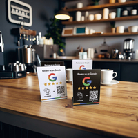 Base de Exhibición NFC para Reseñas de Google, Base de PVC VIP para Negocios