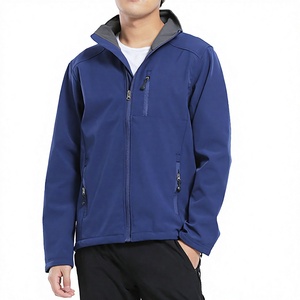 Veste de travail en gros, veste softshell en polyester 300 g/m², veste de sport avec logo personnalisé pour les détaillants américains de produits de plein air - Product Image 1