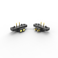 Conector Pogo de 5 Pines con Curvatura Personalizada, Paso de 2.54 mm, Terminal para Teclado de Computadora y Otras Aplicaciones de Conectores