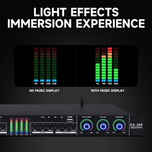 KX200 processeur d'effets vocaux professionnels effecteur audio équipement audio numérique pour la performance