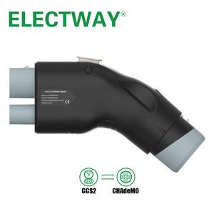 Adaptateur CCS2 vers CHAdeMO, nouveau, 250A DC, 80A AC, double mode, certifié CE TUV, étanche IP54, <span class=keywords><strong>prix</strong></span> d'usine pour la recharge <span class=keywords><strong>Tesla</strong></span> - Product Image 1
