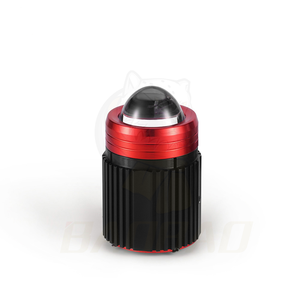 Miniluces LED de conducción para coche y motocicleta, luz blanca ámbar, doble/intermitente, 45W, proyector de lentes - Product Image 4