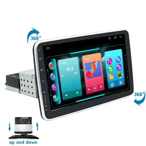 360 Grad Android rotierendes Autoradio Universal GPS Navigator Mp5 Player 1 Din Android Auto Stereo Audio Auto Monitor