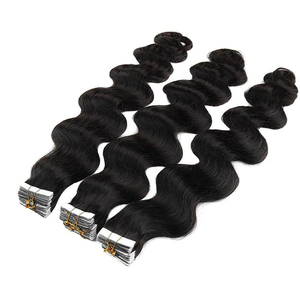 <span class=keywords><strong>Precio</strong></span> <span class=keywords><strong>de</strong></span> Fábrica al por Mayor, Extensiones <span class=keywords><strong>de</strong></span> Cabello Humano Remy 100% Virgen, Personalizadas, Súper Dobles, Invisibles, con Cinta Adhesiva, Sin Caída, Suaves y Brillantes - Product Image 1