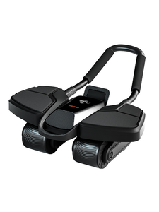 Rullo <span class=keywords><strong>Fitness</strong></span> Addominale in PVC a Quattro Ruote con Ritorno Automatico, Pieghevole e Portatile, Attrezzo <span class=keywords><strong>per</strong></span> Esercizi Domestici Unisex <span class=keywords><strong>per</strong></span> Allenamento Muscolare - Product Image 1