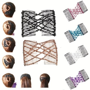 Peine para el Cabello y Accesorios de Diseño Geométrico Transfronterizo, de Plástico/Resina, Elástico, Invisible, Creativo y Moderno para Mujer - Product Image 2