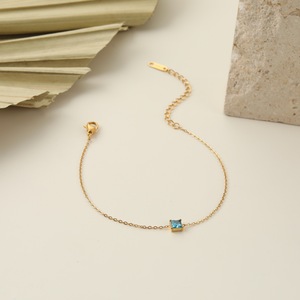 กำไลข้อมือเซอร์โคเนียหลากสีสแตนเลสรุ่นใหม่ - ดีไซน์โดดเด่นทันสมัย เหมาะสำหรับทุกโอกาส มีจำหน่ายราคาส่ง - Product Image 4