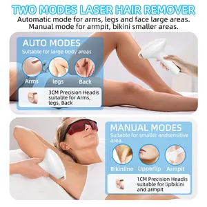Factory New Arrival Ipl Hair Removal 3 In 1 Ice Cool Laser Hair Removal Freezing Point Depilor Laser Hair Remover For Home Use