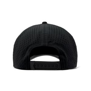 Fabricant de chapeaux personnalisés, casquette de sport en polyester imperméable à 5 panneaux, casquette de golf, maille en corde, 2 tons, découpe au laser, trous incurvés, casquette de baseball - Product Image 4