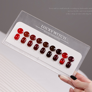 AILANUO 15ml <b>Red</b> Color Nail Polish UV Led Gel Manicure High Quality Long Lasting Durable Base Dark <b>Red</b> Base Coat - Product Image 3