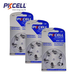 Pour PKCELL 1.45v 312 batterie aide auditive piles primaires Pr48 A13 675 pile bouton Zinc Air - Product Image 2