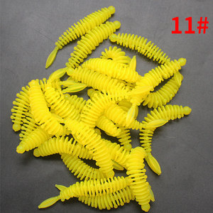 เหยื่อตก<span class=keywords><strong>ปลา</strong></span>แบบใหม่ 10 ชิ้น/ถุง ขนาด 5.5 ซม. น้ำหนัก 1.2 กรัม เหยื่อปลอมแบบนุ่มสำหรับตกปลาผิวน้ำ น้ำจืด ใช้สำหรับตกปลาพันธุ์มาร์ลิน - Product Image 5