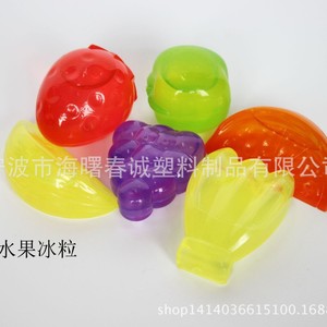Glaçons en plastique en forme de fruits Chuncheng 3,4x4x1,6cm à injection d'eau pour boissons - Product Image 2