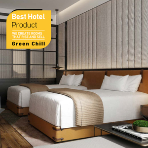 Ensemble de meubles pour chambre d'hôtel 5 étoiles, projet de développement, meubles de chambre d'hôtel modernes, design pour projet hôtelier - Product Image 1