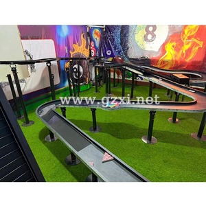 <span class=keywords><strong>Table</strong></span> de billard à billes personnalisée de 4,5 m x 3,6 m avec éclairage néon coloré et fonction d'ascenseur - Product Image 2