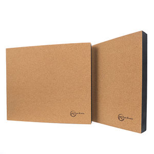 Almohadilla de equilibrio de Yoga de corcho de madera para masaje de tamaño y logotipo personalizado Zhensheng - Product Image 1