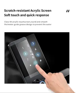 スマートロックを開く高品質の指紋インテリジェントロックパスワードカード