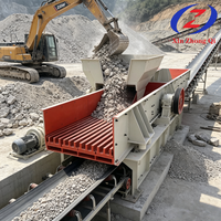 Alimentateur vibrant robuste certifié ISO CE Xinzhongqi à haute efficacité pour l'alimentation de pierres et roches dans les mines et carrières ZSW