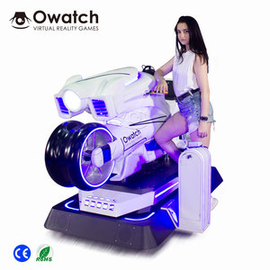 Simulador <span class=keywords><strong>de</strong></span> Realidad Virtual Owatch para Parque <span class=keywords><strong>de</strong></span> Atracciones, Motocicleta 9D VR en Venta - Product Image 1