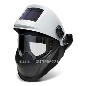 El Mejor Regalo para Soldadores: Casco <span class=keywords><strong>de</strong></span> Soldadura con Certificación CE, Control por Bluetooth, Filtro <span class=keywords><strong>de</strong></span> Aire, Cómodo, con Ventilación en los Hombros - Product Image 2