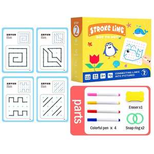 YSR Magical Tracing Workbook Wieder verwendbares Kalligraphie-Copybook Übungs zeichnung sbuch - Product Image 4