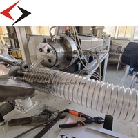 Tuyau en fil d'acier plaqué cuivre Tuyaux en uréthane thermoplastique Tube Machine PU Air Ventilation Conduit Tuyau Ligne d'extrusion