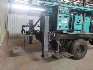 JSDRILL 350m 거치되는 트럭을 가진 유압 디젤 엔진 우물 바위 드릴링 리그 기계 - Product Image 5