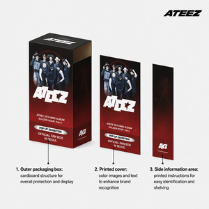 Caja de Cartas Coleccionables ATEEZ Miimica Teleca, Paquete de Cartas Sellado, 5 Paquetes por Caja para Colección de Fans del K-Pop - Product Image 6