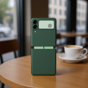 Cubierta trasera superior e inferior para Samsung Z Flip3 Verde - Product Image 3