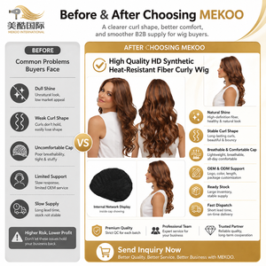 <span class=keywords><strong>Perruque</strong></span> brésilienne bouclée, mélange de cheveux vierges Remy et de fibres thermiques, qualité contrôlée, 22-30 pouces, pour la vente en gros aux salons et l'approvisionnement sous marque privée - Product Image 2