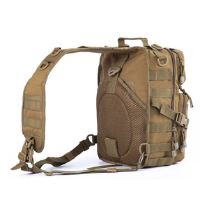 Mochila táctica de camuflaje negro DF100, mochila de nailon ajustable para exteriores, bolsa de almacenamiento para camping, senderismo y uso diario. - Product Image 4
