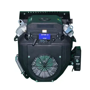 Liventilador 688cc 24hp v-twin-motor de gasolina cilindro elétrico 2v78 motor de gasolina