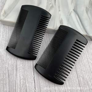 Pettine per <span class=keywords><strong>Barba</strong></span> da <span class=keywords><strong>Uomo</strong></span> con Manico in Legno di Sandalo, Doppia Finitura a Denti Larghi e Fini, per Uso Domestico, a Marchio Privato - Product Image 5