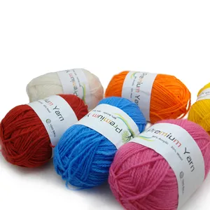 Stock Yak Wool Crochet Fabric Acrylic Knitwear Yarns