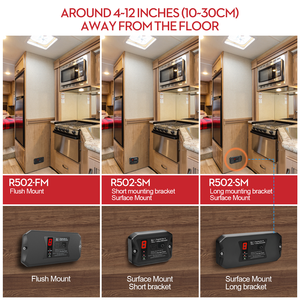 Détecteur de gaz propane pour camping-car Alarme de gaz propane GPL pour camping-car DC 12V Conçu pour les voyages en camping-car Affichage numérique - Product Image 5