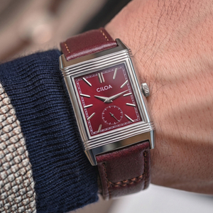 Montre-bracelet carrée rétro pour homme personnalisable CILOA, montre polyvalente pour le travail et les occasions décontractées - Product Image 1