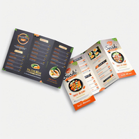 Pencetakan Buku Menu/Masakan/Buku Resep Sampul Keras Berkualitas Tinggi dengan Pewarnaan Penuh
