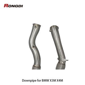 Tubo de Escape Recto de Una Pieza de Acero Inoxidable 304 para BMW X3M X4M F97 F98 3.0T - Product Image 2
