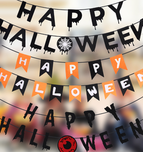 Venta caliente precio bajo fieltro día de Halloween Banner para uso en fiesta en casa - Product Image 6