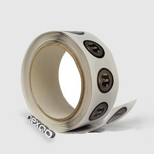 Mini 125Khz thông minh RFID nhãn dán cuộn giấy không thấm nước UHF RFID Sticker thẻ kinh doanh thẻ có thể in NFC mã QR giao diện - Product Image 2