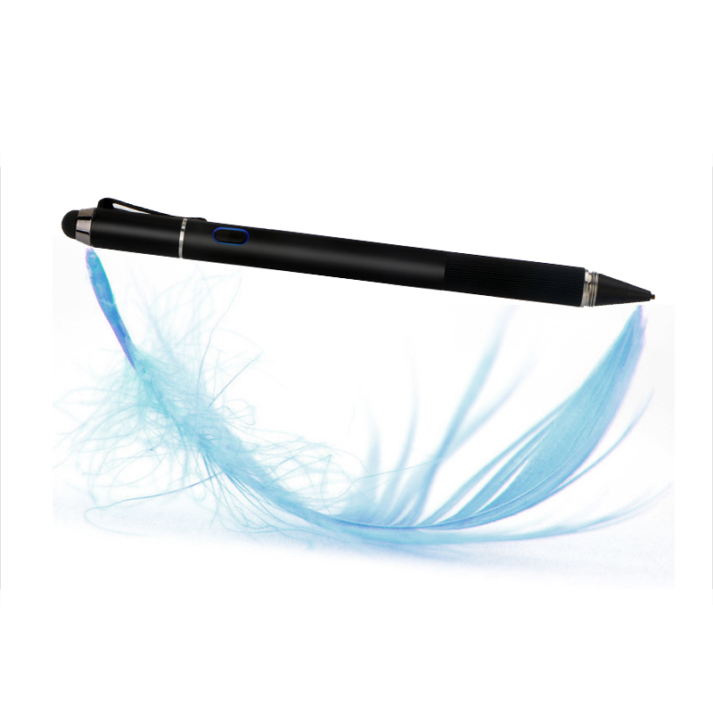 Цифровые ручки, универсальные сенсорные экраны 2 в 1, карандаш, рекламный активный металлический планшетный стилус, Ручка для Apple Ipad Android