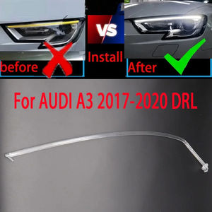 แผ่นนำแสง DRL คุณภาพสูง <span class=keywords><strong>ไฟ</strong></span>ส่องสว่างเวลากลางวันแบบแถบสำหรับ AUDI A3 2017-2019 <span class=keywords><strong>ไฟ</strong></span><span class=keywords><strong>หน้า</strong></span><span class=keywords><strong>ซีนอน</strong></span> - Product Image 2