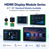 Módulo de Pantalla HDMI de 2.1''/3.4''/4''/4.3''/6.8''/7''/10.1''/12.1'' Compatible con Raspberry Pi, Sistemas Integrados y Windows