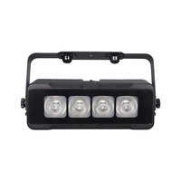 4X20W RGBWA + UV toile de fond Par lumières mariage extérieur étanche sans fil Dmx alimenté par batterie LED Par Uplights