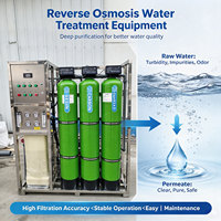 Système de filtration d'eau par osmose inverse Tolcat 500L, système d'eau RO industriel, machine de traitement d'eau potable pure, haute qualité