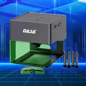 DAJA DJ6 Mini Blue-Dent Connexion Graveur Portable et Cutter Feuille Laser Machine de Gravure pour T-shirt