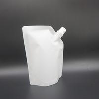 500ml 1L OEM échantillon personnalisé en plastique laminé feuille d'aluminium recharge emballage bec pochette pour soins de la peau masque capillaire shampooing