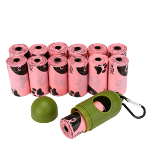 Custom Portable Outdoor Pet Waste Dispenser Holder Plastic Bag <strong>Capsule</strong> for Disposal of Dog and Cat Poop Customizable - Product Image 1