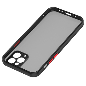 Ốp lưng điện thoại TPU PC khói mờ cho iPhone 16 15 Plus 14 13 12 11 Pro, iPhone 16 X/XS MAX XR 8 7 Plus, mặt lưng trong suốt mờ - Product Image 6