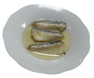 Sardines en conserve à l'huile 125g - Product Image 1